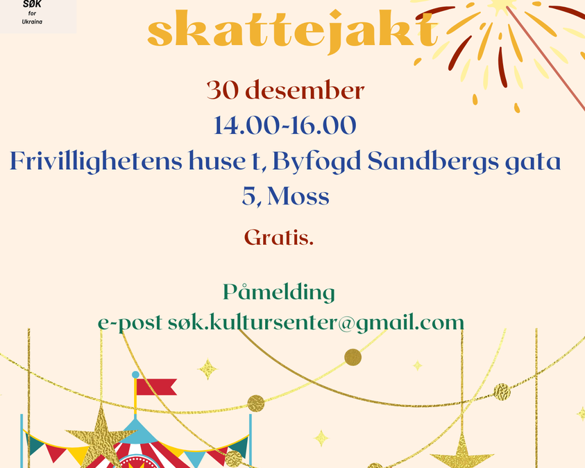 Nyttårskarneval – spillet «skattejakt»